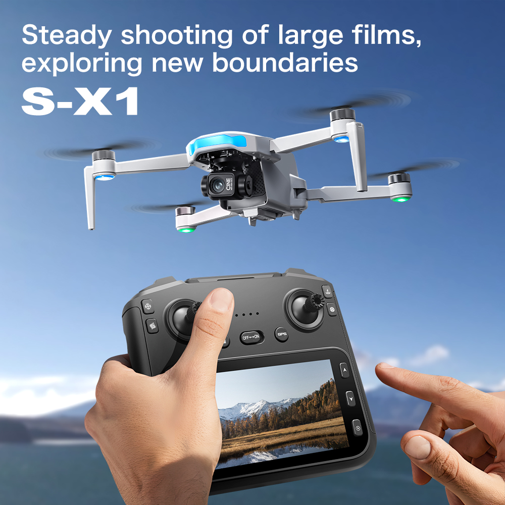 Original S-X1 GPS Foldable RC  - огляд і ціна Drone Mapping